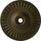 Ekena Millwork Galveston Ceiling Medallion (Fits Canopies up to 4 3/4"), 36 5/8"OD x 3 5/8"ID x 2 3/8"P, Green Gold CM36GLGGS - alternate 1